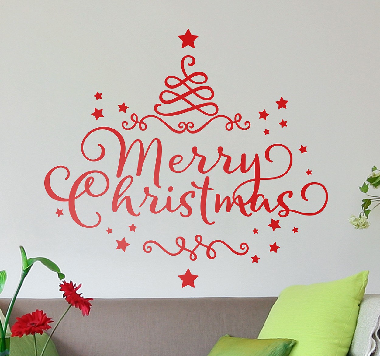 Merry Christmas sticker