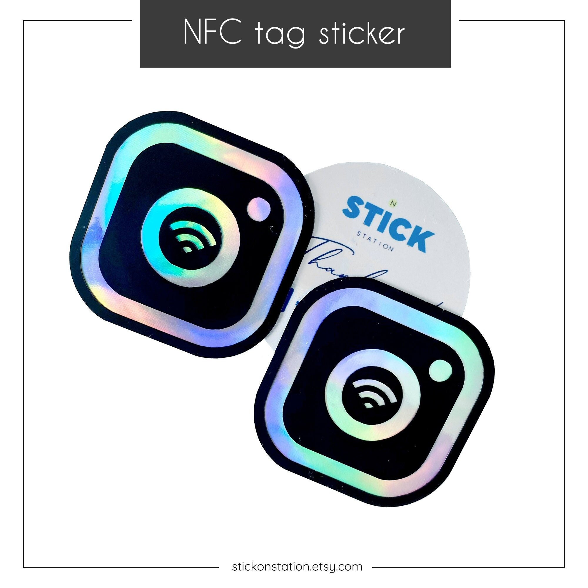 NFC Instagram stickers - Afbeelding 2