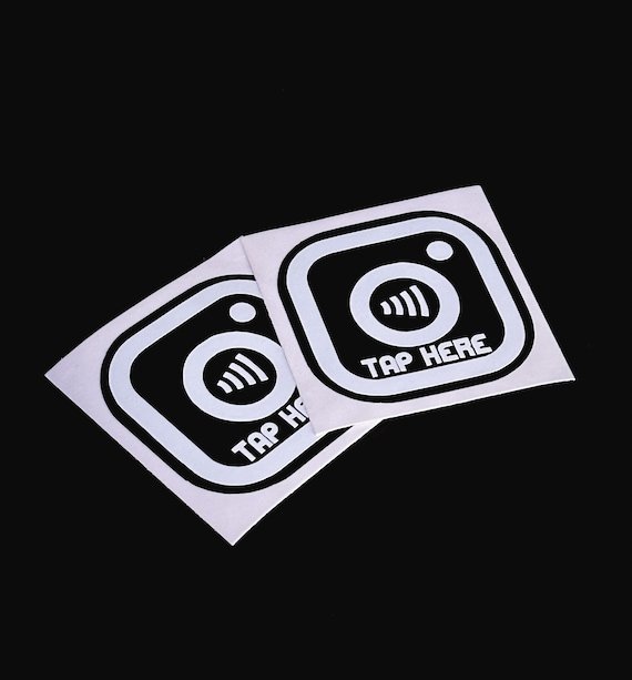 NFC Instagram stickers - Afbeelding 4
