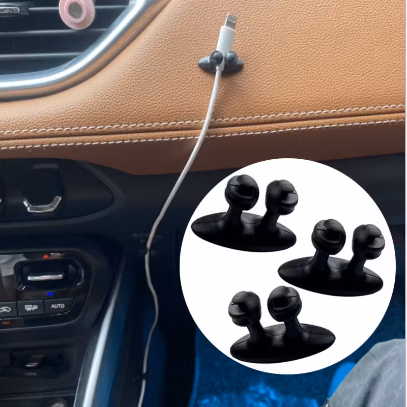 Telefoon oplaadkabel houder siliconen - Afbeelding 2