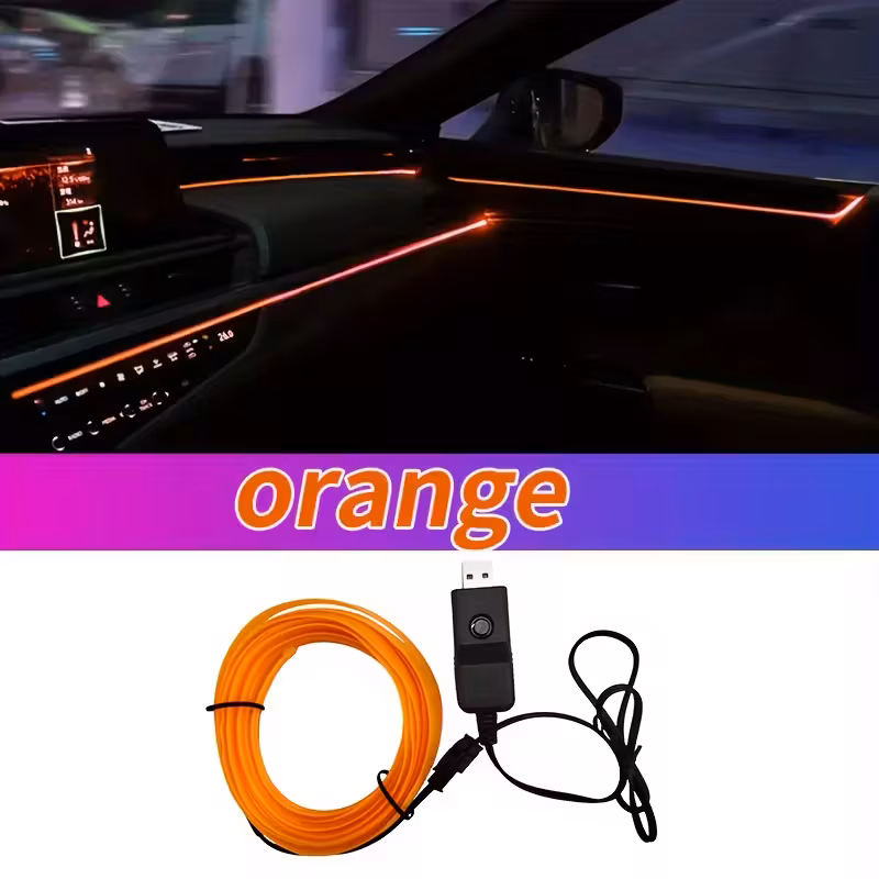 DIY LED auto interieur verlichtingsstrip | continu aan & flitsmodus - Afbeelding 7
