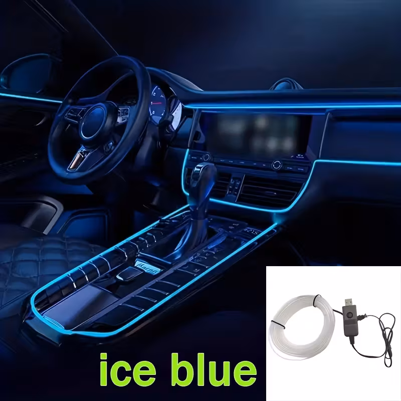 DIY LED auto interieur verlichtingsstrip | continu aan & flitsmodus - Afbeelding 9