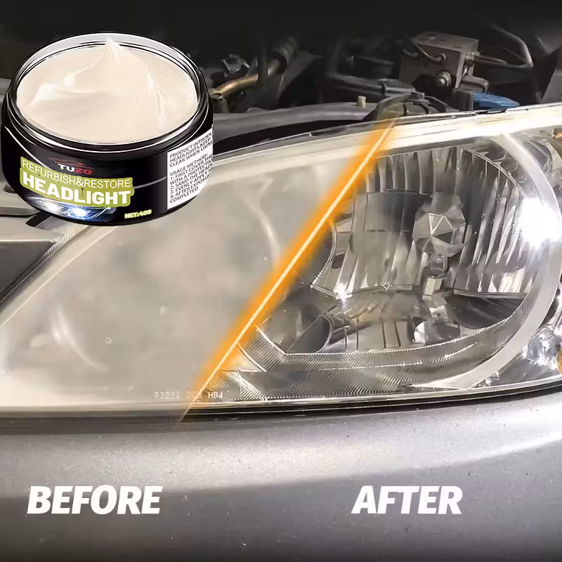 Koplamp- /achterlicht Restoration Kit | Verwijder Gele Tinten, & Herstel